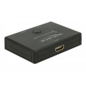Delock HDMI 2 - 1 Switch bidirectional 4K 60 Hz - Spínač video audio - 2 x HDMI - desktop
