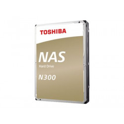 Toshiba N300 NAS - Pevný disk - 10 TB - interní - 3.5" - SATA 6Gb s - 7200 ot min. - vyrovnávací paměť: 256 MB