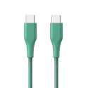 ER POWER kabel USB-C C GRS 60W 120cm zelený