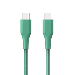 ER POWER kabel USB-C C GRS 60W 120cm zelený