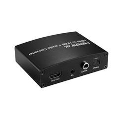 PremiumCord HDMI 4K Repeater Extender s oddělením audia, stereo jack, Toslink, RCA