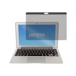 DICOTA Secret - Filtr pro zvýšení soukromí k notebooku - dvoucestné - odstranitelné - magnetické - 11" - černá - pro Apple MacBook Air (11.6 palec)