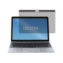 DICOTA Secret - Filtr pro zvýšení soukromí k notebooku - dvoucestné - odstranitelné - magnetické - 12" - černá - pro Apple MacBook (12 palec)