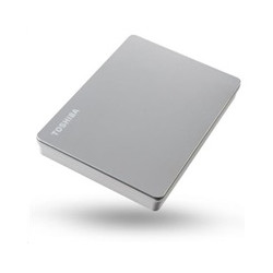 TOSHIBA HDD CANVIO FLEX 2TB, 2,5", USB 3.2 Gen 1, stříbrná silver