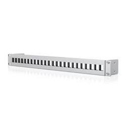 Ubiquiti 24-portový patch panel, 1U, materiál ocel