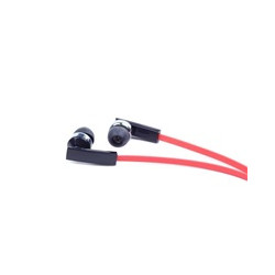 GEMBIRD sluchátka s mikrofonem MHS-EP-OPO pro MP3, plochý kabel, černá