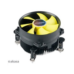 AKASA chladič CPU AK-CC7117EP01 LGA115X, 92mm low noise PWM fan, pro CPU se spotřebou až 95W