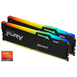 KINGSTON FURY Beast Black RGB EXPO 32GB DDR5 6800MT s CL34 DIMM Kit 2x 16GB