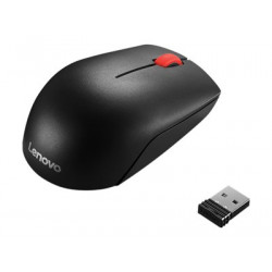 Lenovo Essential myš, Bezdrátová USB, Optická, 1000 dpi, Černá ( 4Y50R20864 )