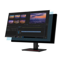Lenovo ThinkVision Creator Extreme - LED monitor - 27" - 3840 x 2160 4K - IPS - 1000 cd m2 - DisplayHDR 1000 - 2xHDMI, DisplayPort, USB-C - pro ThinkCentre neo 70t 11YU; ThinkPad P15 Gen 2 20YQ