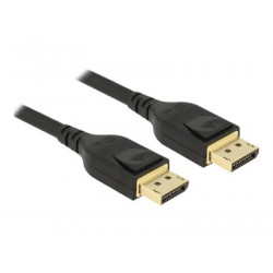 Delock - Kabel DisplayPort - DisplayPort (M) do DisplayPort (M) - DisplayPort 1.4 - 3 m - podpora 8K - černá