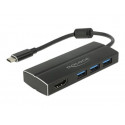 Delock - Retail Pack - dokovací stanice - USB-C 3.1 Thunderbolt 3 - HDMI