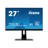 iiyama ProLite - LED monitor - 27" (26.9" zobrazitelný) - 3840 x 2160 4K @ 60 Hz - IPS - 300 cd m2 - 1000:1 - 4 ms - HDMI, DVI, DisplayPort - reproduktory - černá