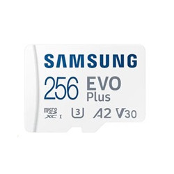Samsung micro SDXC karta 256GB EVO Plus + SD adaptér