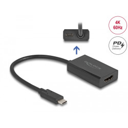 Adapter HDMI female to USB Type-C male, Adapter HDMI female to USB Type-C male