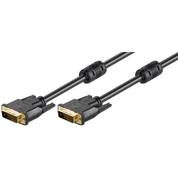 PremiumCord DVI-D propojovací kabel,dual-link,DVI(24+1),MM, 15m