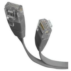 Cable, 8m Flat Grey Ethernet Touch 10