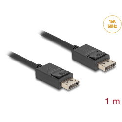 Coaxial DisplayPort cable 16K 60 Hz 80 G, Coaxial DisplayPort cable 16K 60 Hz 80 G