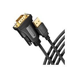 AXAGON ADS-1PQN, USB-A 2.0 - sériový RS-232 DB9-M FTDI adaptér kabel 1.5m