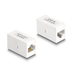 Adapter RJ45 jack to RJ45 jack Cat.6 UTP, Adapter RJ45 jack to RJ45 jack Cat.6 UTP