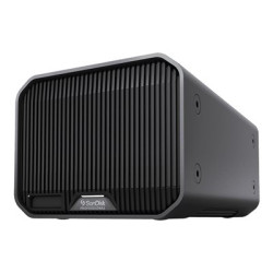 SanDisk Professional G-RAID MIRROR - Pevný disk - Enterprise - 36 TB - externí (stolní) - USB 3.2 Gen 1 Thunderbolt 3 (USB-C konektor) - 7200 ot min. - šedá space gray