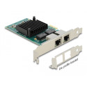 DELOCK, PCI Express x1 Card 2 x RJ45 Gigabit LAN