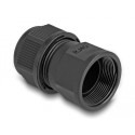 Feed-through coupler for RJ45 network ca, Feed-through coupler for RJ45 network ca