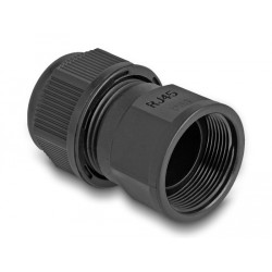 Feed-through coupler for RJ45 network ca, Feed-through coupler for RJ45 network ca