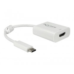 Delock - Externí video adaptér - VL100 MCDP2900 - USB-C - HDMI - bílá