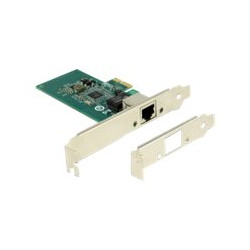 Delock PCI Express Card  1 x Gigabit LAN - Síťový adaptér - PCIe 2.1 nízký profil - Gigabit Ethernet
