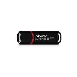 ADATA Flash Disk 128GB UV150, USB 3.1 Dash Drive (R:90 W:20 MB s) černá