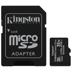 KINGSTON Canvas Select Plus 32GB microSD UHS-I CL10 vč. SD adaptéru
