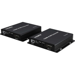 PremiumCord HDMI KVM extender na 150m přes jeden kabel Cat5e Cat6, FULL HD 1080p