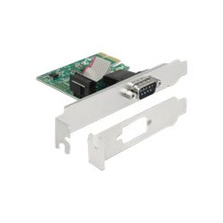 Delock PCI Express Card to 1 x Serial RS-232 - Sériový adaptér - PCIe 2.0 nízký profil - RS-232 x 1