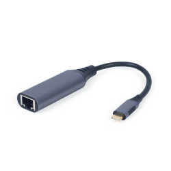 Adaptér Gembird USB-C to LAN Gbe RJ-45