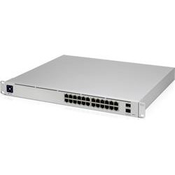 Ubiquiti Switch L3 UniFi Professional USW-Pro-24-PoE, 24-Port Gigabit, 2x 10Gb SFP+, PoE 802.3bt, PoE budget 400W