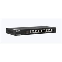 QNAP switch QSW-1108-8T (8x 2,5GbE port, pasivní chlazení, podpora 100M 1G 2,5G)
