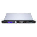 QNAP 1G switch QGD-1600-8G: 16x 1G port RJ-45 PoE (14x RJ-45 a 2x kombinované SFP+ RJ-45) 