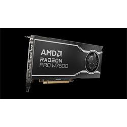 AMD GPU W7600 8GB GDDR6 128bit, 20Tflops, 4x DP 2.1, active fan, RDNA3