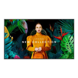 Samsung QB75C-N - 75" Třída úhlopříčky QBC Series displej LCD s LED podsvícením - Crystal UHD - digital signage - Tizen OS - 4K UHD (2160p) 3840 x 2160