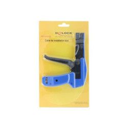 Delock - Cable tie gun - modrá černá