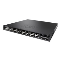 Cisco Catalyst 3650-48FD-E - Přepínač - L3 - řízený - 48 x 10 100 1000 (PoE+) + 2 x 10 Gigabit SFP+ - desktop, Lze montovat do rozvaděče - PoE+ (775 W)