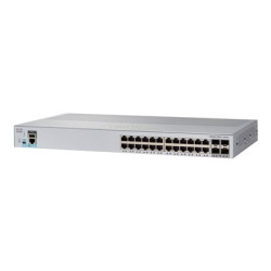 Cisco Catalyst 2960L-SM-24TQ - Přepínač - inteligentní - 24 x 10 100 1000 + 4 x 10 Gigabit SFP+ (uplink) - desktop, Lze montovat do rozvaděče