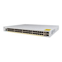 Cisco Catalyst 1000-48FP-4X-L - Přepínač - řízený - 48 x 10 100 1000 (PoE+) + 4 x 10 Gigabit SFP+ (uplink) - Lze montovat do rozvaděče - PoE+ (740 W)