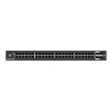 Ubiquiti EdgeSwitch ES-48-LITE - Přepínač - L3 - řízený - 48 x 10 100 1000 + 2 x Gigabit SFP 10 Gigabit SFP+ + 2 x SFP - Lze montovat do rozvaděče