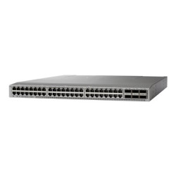 Cisco Nexus 31108TC-V - Přepínač - L3 - řízený - 48 x 10 Gigabit Ethernet + 6 x QSFP+ - proudění vzduchu zpředu dozadu - Lze montovat do rozvaděče