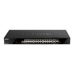 D-Link DGS 1520-28 - Přepínač - L3 - inteligentní - 24 x 10 100 1000 + 2 x gigabitů SFP + 2 x 10 Gigabit SFP+ - Lze montovat do rozvaděče