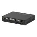 NETGEAR AV Line M4250-40G8XF-PoE++ - Přepínač - L3 - řízený - 40 x 10 100 1000 (PoE++) + 8 x 1 Gigabit 10 Gigabit SFP+ - proudění vzduchu ze strany na stranu - Lze montovat do rozvaděče - PoE++ (2880 W)