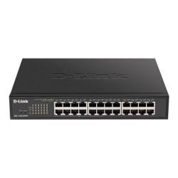 D-Link DGS 1100-24PV2 - Přepínač - inteligentní - 24 x 10 100 1000 (12 PoE+) - desktop, Lze montovat do rozvaděče - PoE+ (100 W)