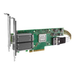 NVIDIA ConnectX-5 VPI - Síťový adaptér - 2 x PCIe 3.0 x8 nízký profil - 100Gb Ethernet 100Gb Infiniband QSFP28 x 2
